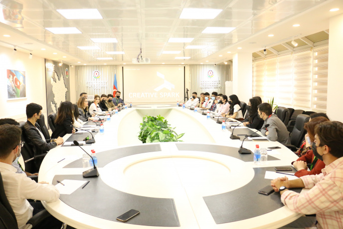 The next meeting with young entrepreneurs was held at CAERC

