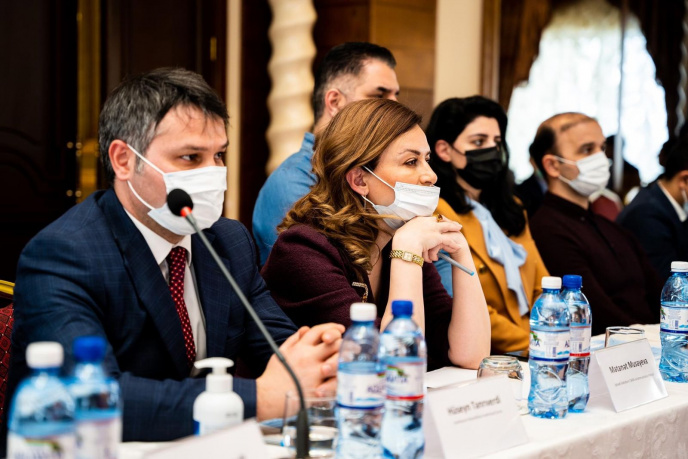 Head of EnterpriseAzerbaijan.com portal Matanat Musayeva attended the next meeting of the E-Government Executive Group