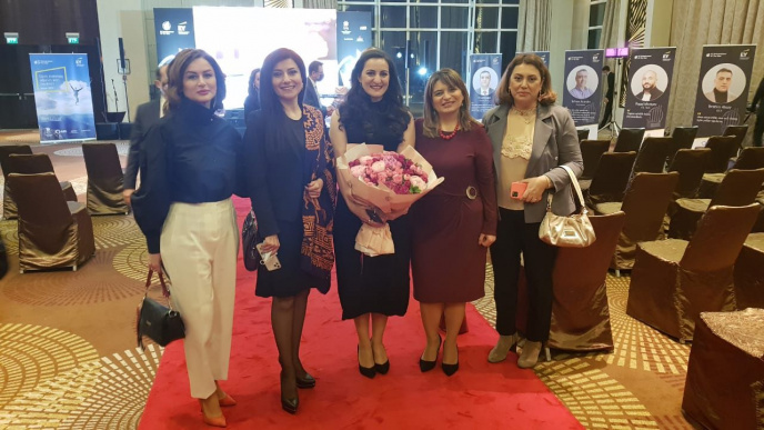 Matanat Musayeva, Head of portal EnterpriseAzerbaijan.com, has attended in the award ceremony of the "Earnest Young Entrepreneur of the Year" competition